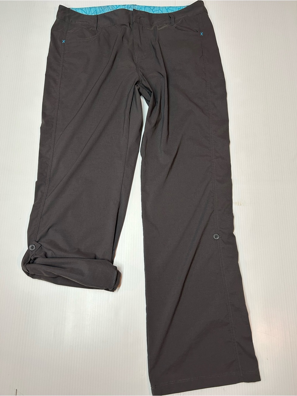 Cloudveil XL Pants Capri 36/31 roll tab legs